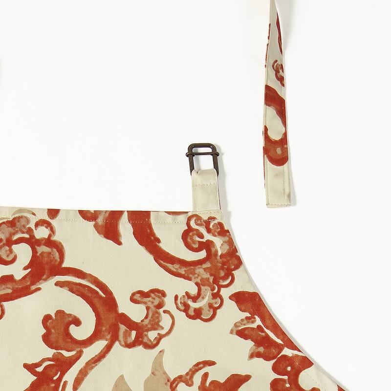 Exclusive Fabrics Indonesian Printed Cotton Apron - 27 X 34