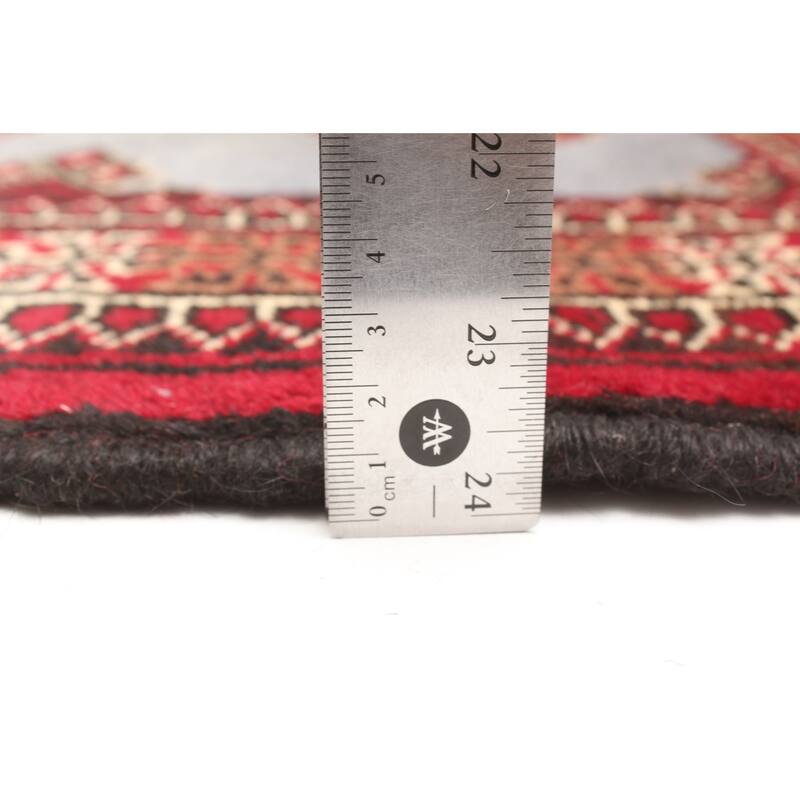 ECARPETGALLERY Hand-knotted Teimani Blue Wool Rug - 4'2 x 6'3