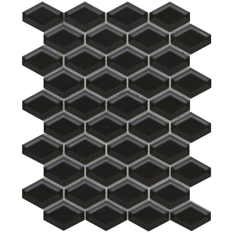 Emser Tile F14CATC1013MHWP Catch - 10" x 13" Dimensional Wall Tile -