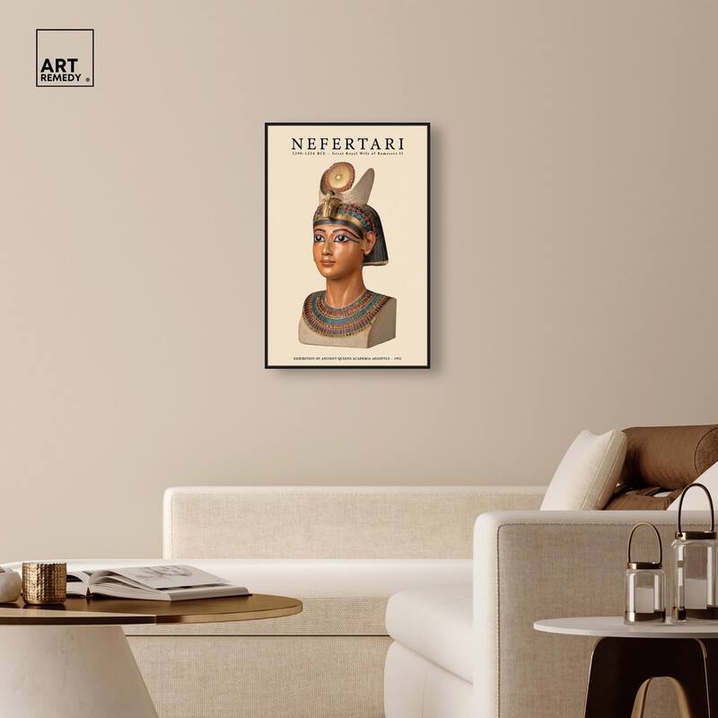 Ancient Egyptian Queen Canvas by Art Remedy