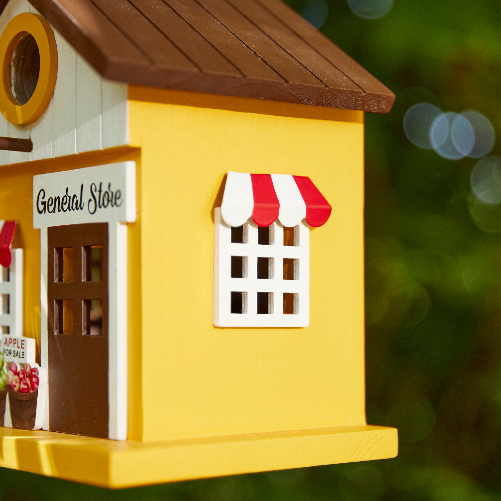 * old house ❀ 森のおうち オーナメント yellow Glitzhome 9.5