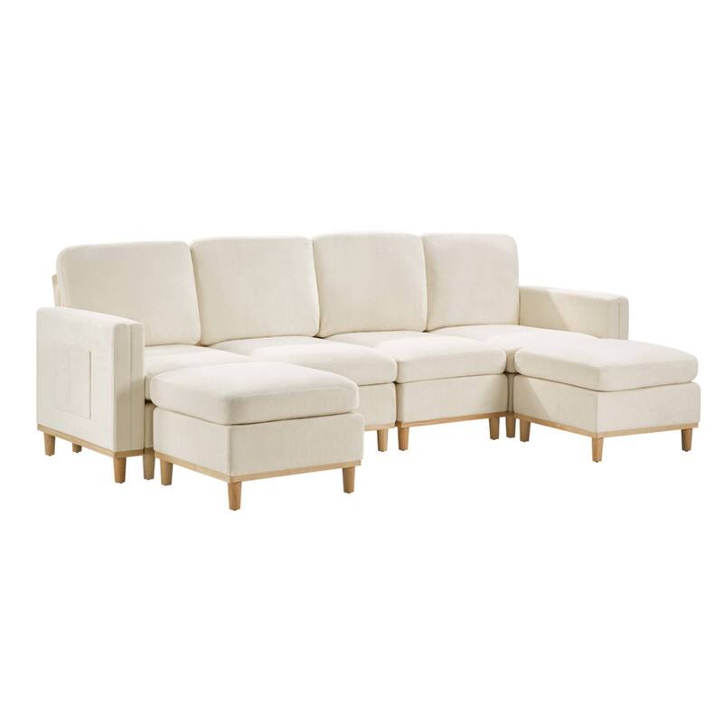 Modern Sofa Chair with Soft Padding,Sectional Sofa for Living Room, Office & Dining Room