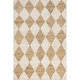 preview thumbnail 15 of 35, Nuloom Chaya Diamond Striped Jute Blend Area Rug