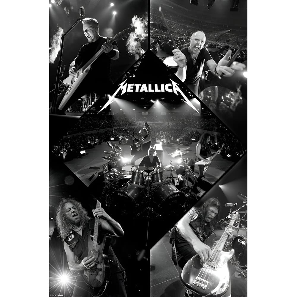 Metallica - Live Art Poster - 24 x 36 Inch