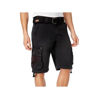 Shop Affliction Mens Cargo Shorts Casual Stretch 38 Overstock