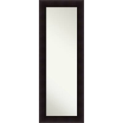 On The Door Full Length Wall Mirror, Portico Espresso 20 x 54-inch - 53.75 x 19.75 x 0.862 inches deep