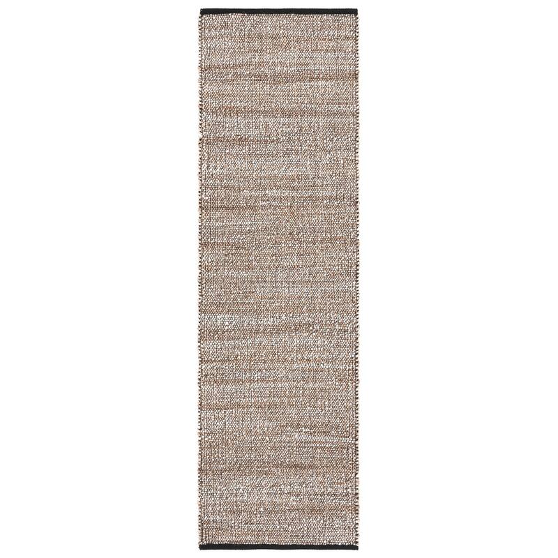 SAFAVIEH Natural Fiber Treva Casual Jute Rug - 2'3" x 8' Runner - Natural/Bleach
