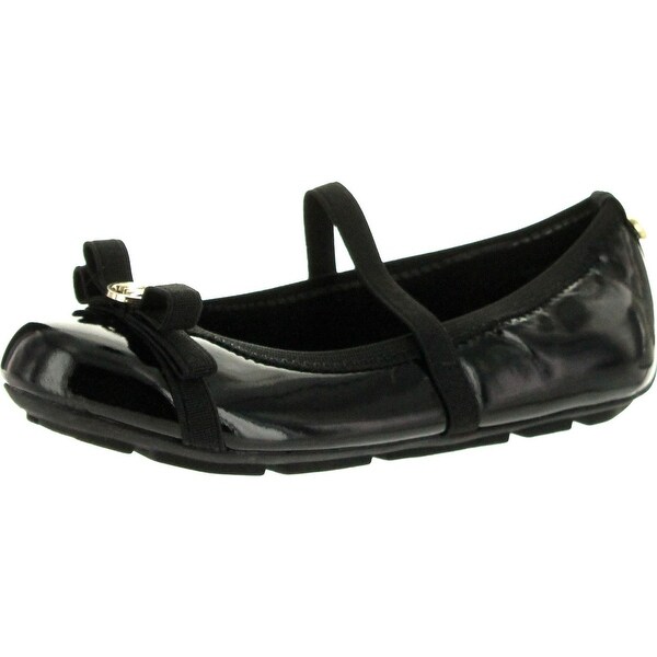 designer flat shoes black