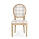 preview thumbnail 5 of 89, Phinnaeus French Country Fabric Dining Chairs (Set of 2) by Christopher Knight Home