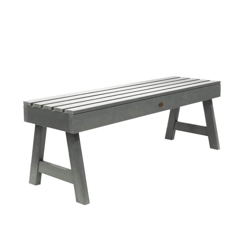 Highwood Weatherly 4-foot Eco-friendly Synthetic Wood Picnic Bench - Coastal Teak