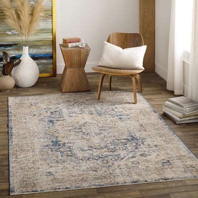 Livabliss Aspendos Updated Traditional Medallion Area Rug