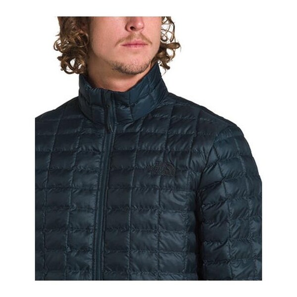 the north face men's thermoball jacket urban navy matte