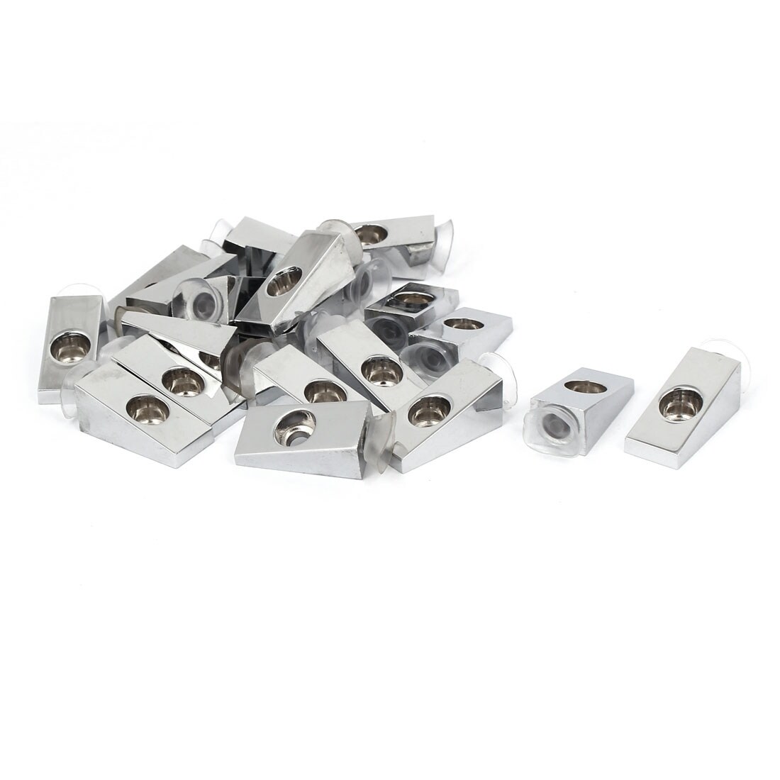 Zinc Alloy Suction Cup Support Bracket 20pcs For Glass Wood Shelf On Sale Overstock 21418510