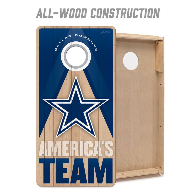 Dallas Cowboys NFL 2x4 Professional Cornhole Board Set