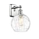 Option Polished Chrome / Clear Water Glass