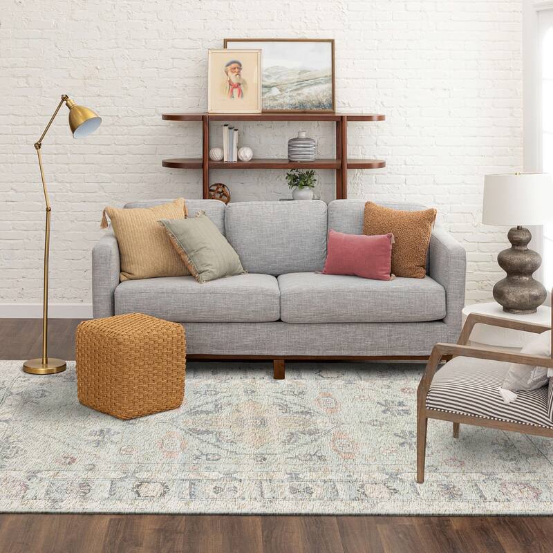 Karastan Prieska Medallion Woven Area Rug