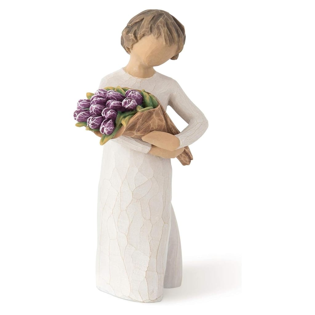 Willow Tree Surprise, A Bouquet of Wonderful Wishes, 5-inch Sculpted Figure