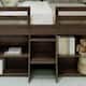 Max and Lily Farmhouse Twin Low Loft Bed with 2 Bookcases
