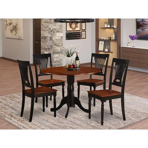 east west 5 piece dining set