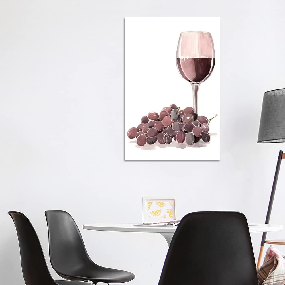 iCanvas "Wine Watercolor I" by Jennifer Paxton Parker Canvas Print