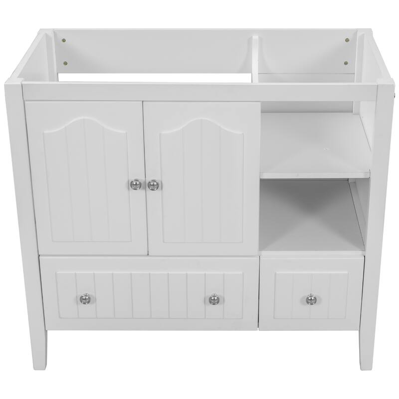 36" Bathroom Vanity with Solid Wood Frame