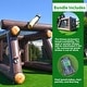 preview thumbnail 4 of 5, XJUMP Inflatable Axe Throwing Target Game with Air Blower and Foam Axes, Commercial Grade Rental, Lightweight, Outdoor Play
