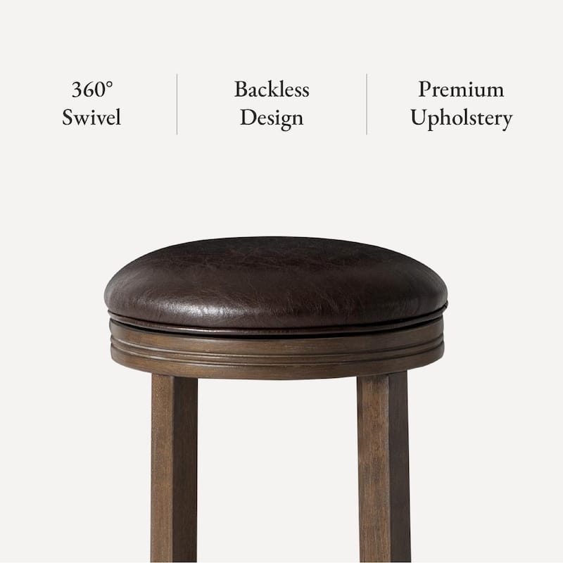 Maven Lane 26" Eva Swivel Counter Height Kitchen Stool - N/A