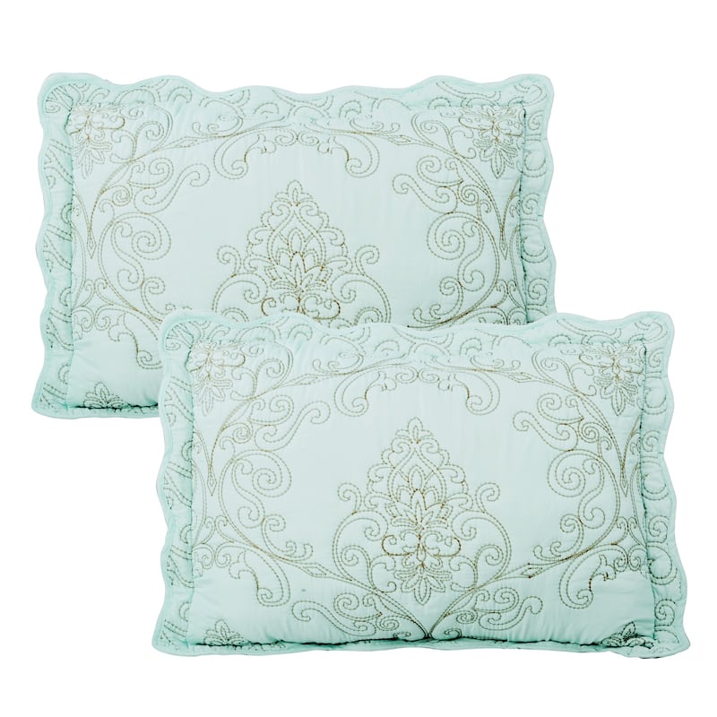 Serenta Damask Oversized 4-piece Bedspread Set