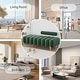 preview thumbnail 6 of 8, Ouyessir 52.2" Modern Channel Tufted Window Bench with Adjustable Back