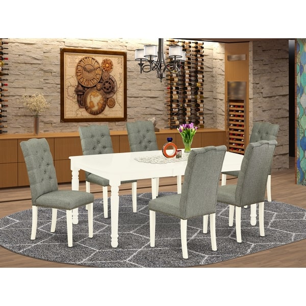 Dining Room Furniture Pieces : Download Homcom 5 Pieces Compact Dining Table Set 4 Chairs Wood Kitchen Dining Room Furniture Grey Kindle Zmordxyzbefu Flip Pdf Anyflip / After all, a little ambiance never hurt anyone.