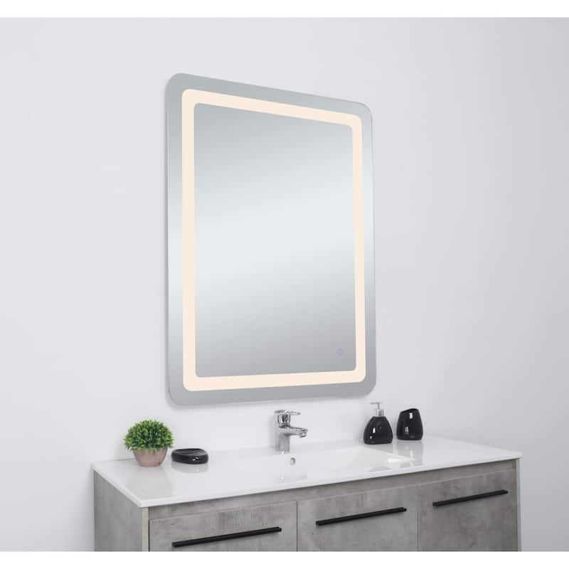 Elegant Lighting MRE33040 Genesis 30" W x 40" H Transitional