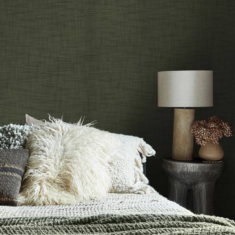 Weathered Linen Garden Wallpaper