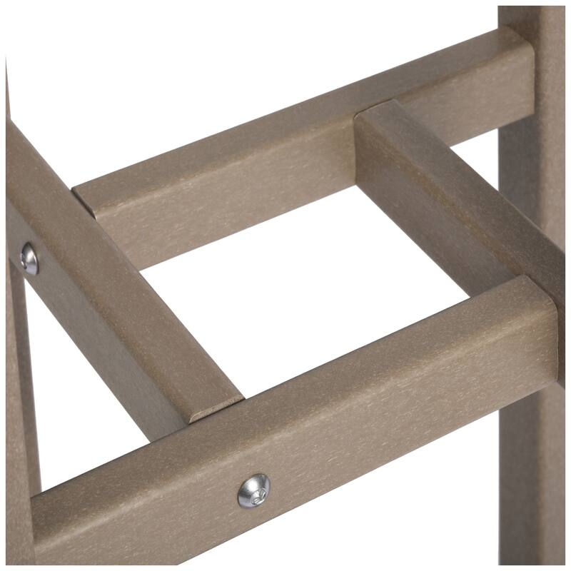 Laguna Hdpe All Weather Outdoor Patio Bistro Bar Set (4-Piece Set)