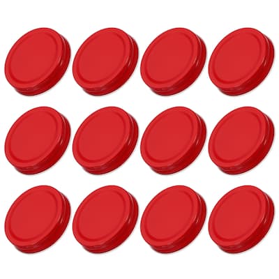 24 Pcs 70mm Regular Mouth Tin Plate Mason Jar Lids for Canning Jars