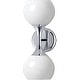 preview thumbnail 1 of 9, Maxim 21222MR Neve 2 Light 16" Tall Wall Sconce Polished Chrome