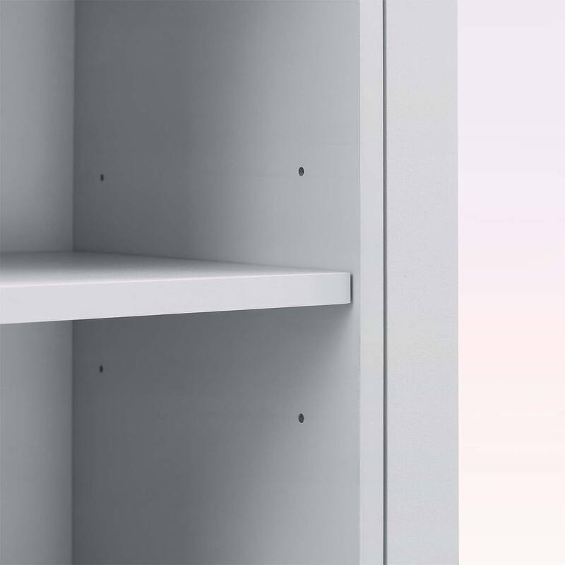 Stylish and Functional Bathroom Storage Cabinet with Doors,Drawers,Tilt-Out Laundry Hamper