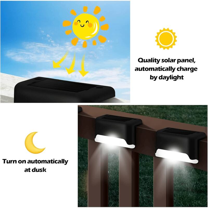 32 Solar Outdoor Deck Lights