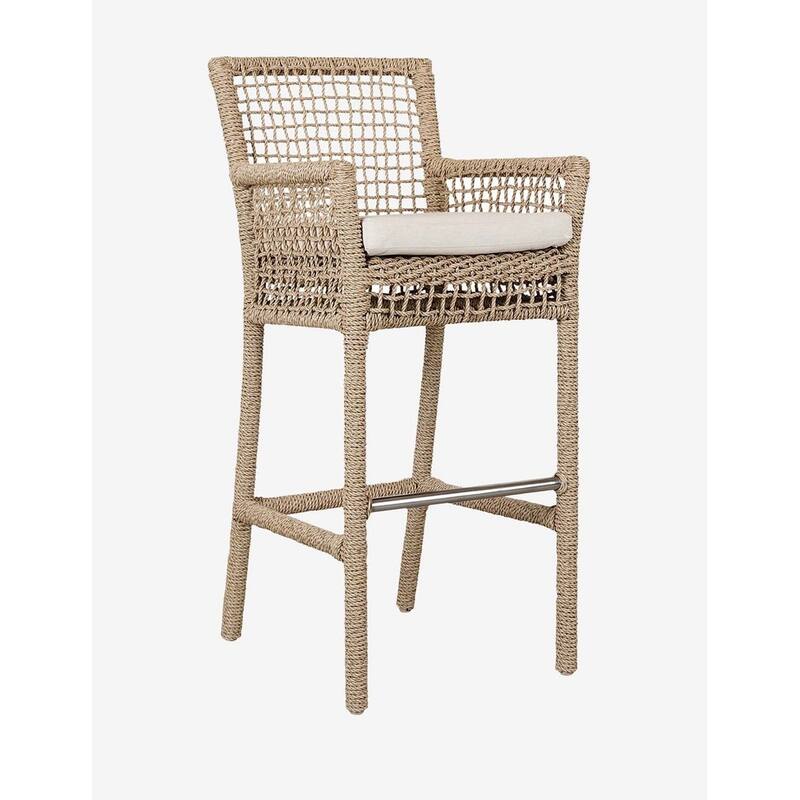 Classic Home Brisbane Woven Outdoor Bar and Counter Stools