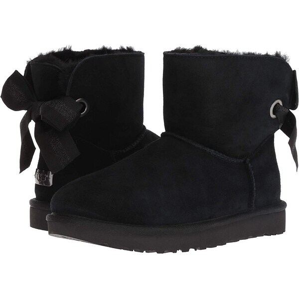 ugg women's customizable bailey bow short casual boots
