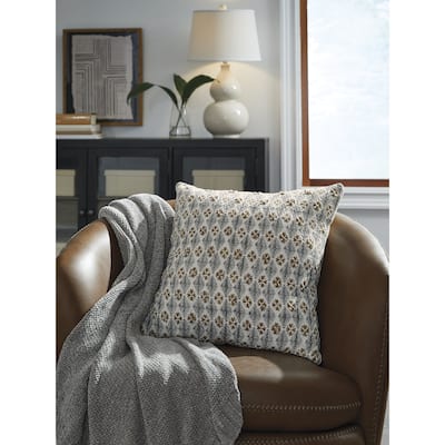 Signature Design by Ashley Dainwick Gray/Brown Pillow (Set of 4)