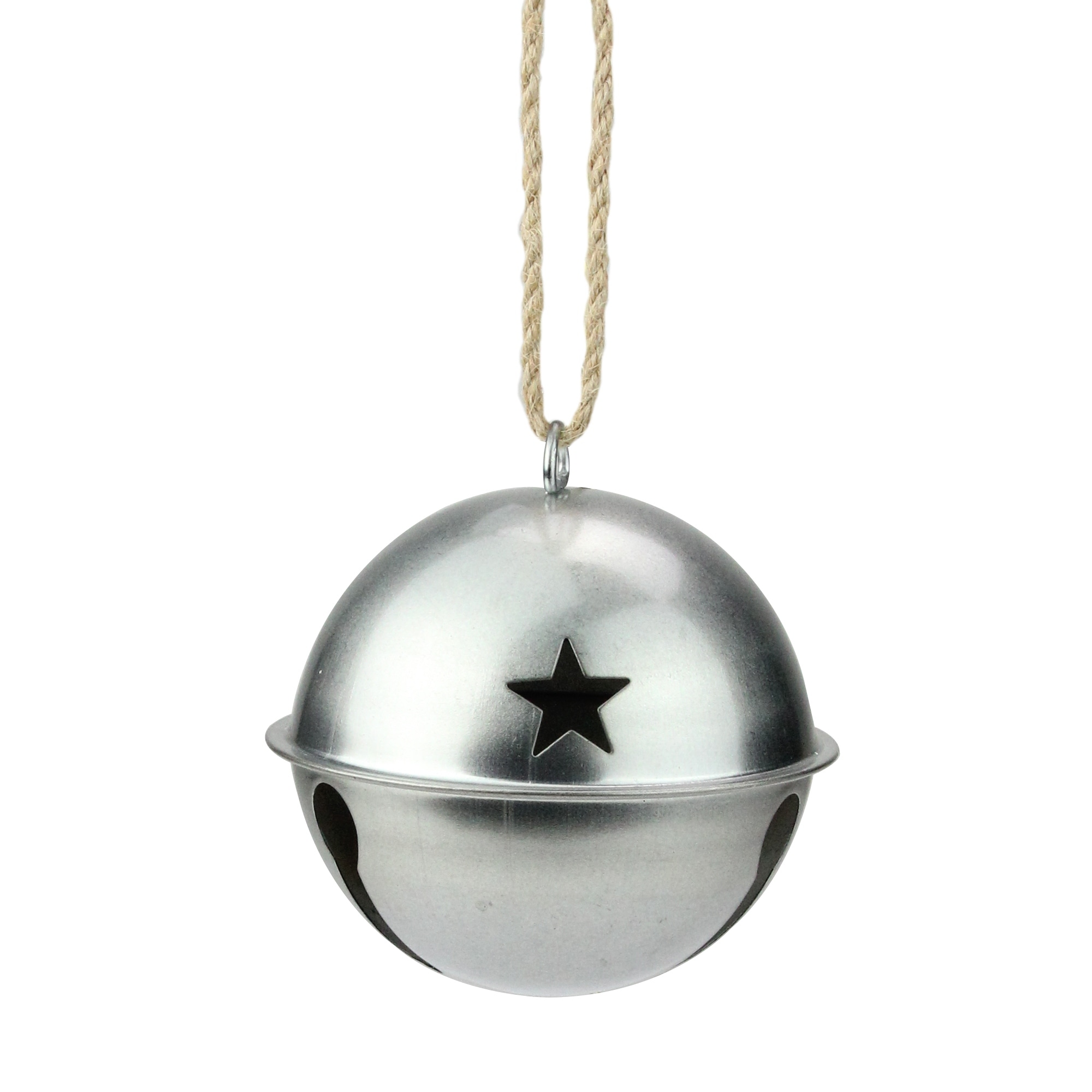 Metal Frosted Jingle Bell Necklaces