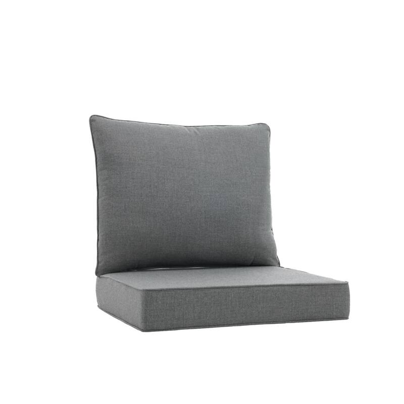 24"x23" Deep Seat Sunbrella Thick Cushion For Outdoor Club Chair,Rocking Chair