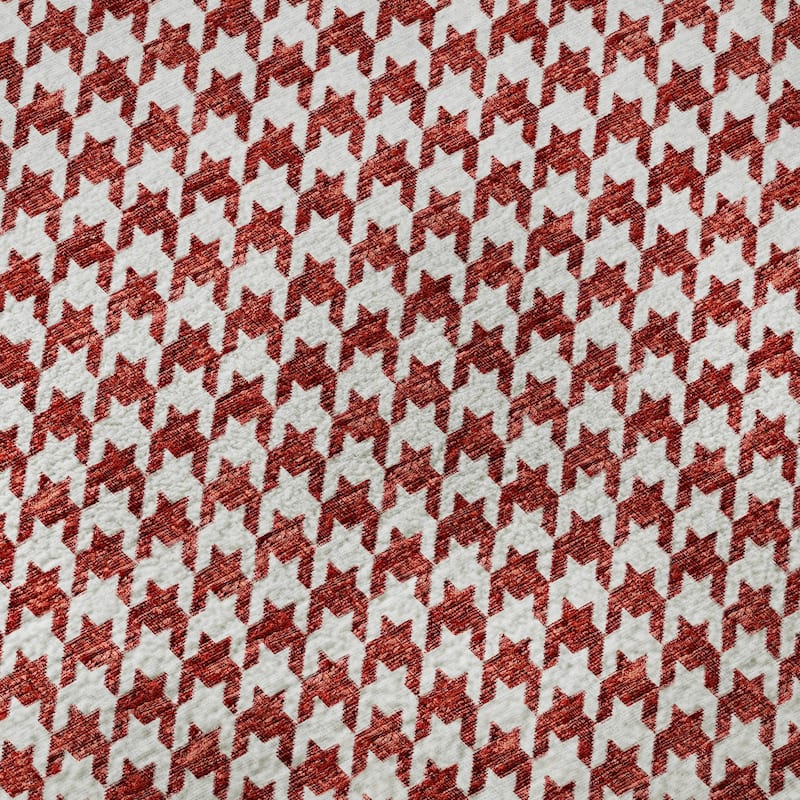 Premium Washable Super Soft Modern Houndstooth Mayfield Rug