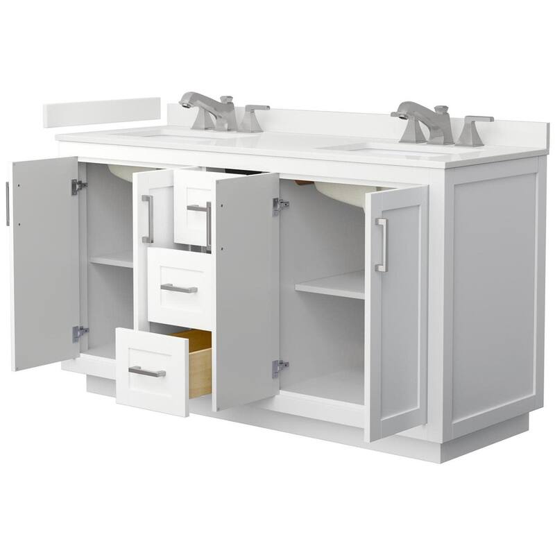 Wyndham Collection WCF292960D-QTZ-US3MXX Miranda 60" Free Standing