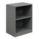 preview thumbnail 6 of 7, Contemporary Twin over Full Loft Bed with Cabinet - Sleek Bunk Bed Includes Hardware