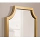 preview thumbnail 59 of 134, Kate and Laurel Hogan Scalloped Wood Framed Mirror