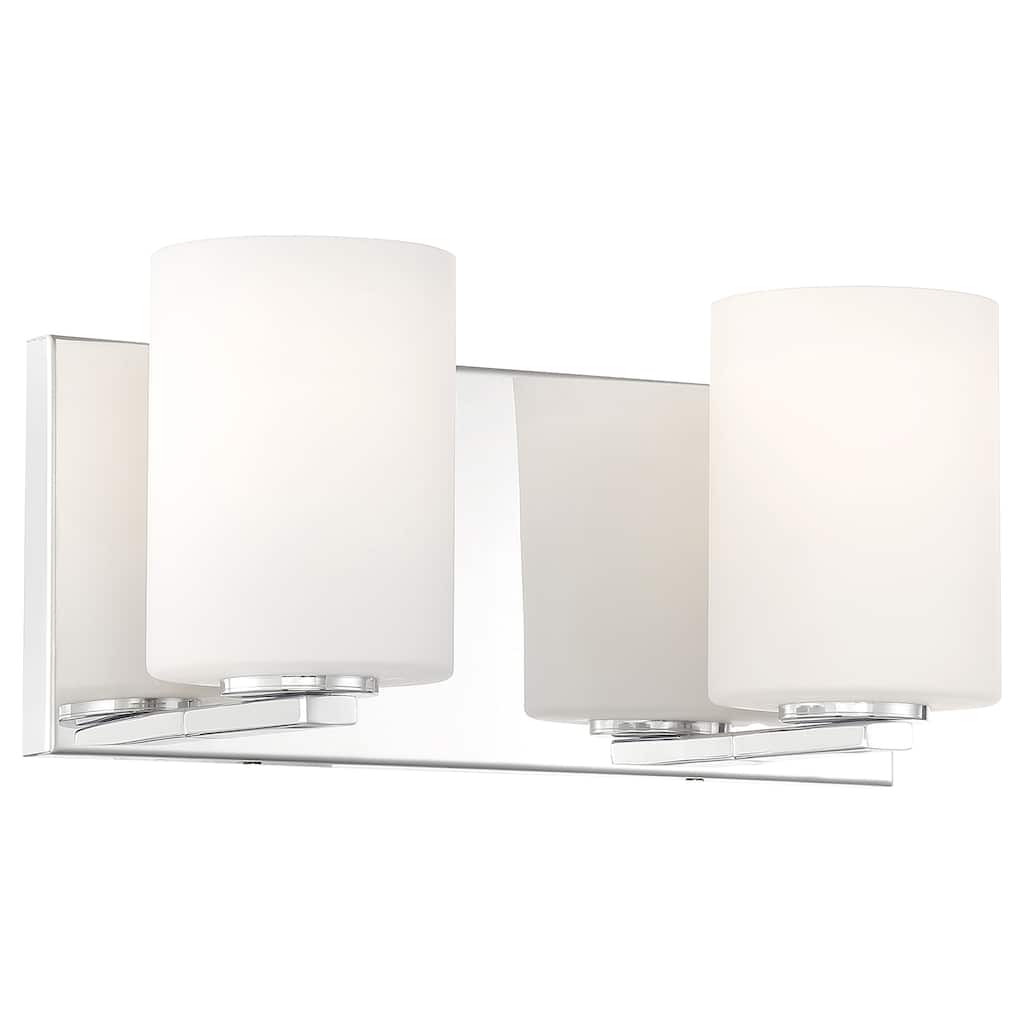 Access Lighting Oslo Chrome LED Bath Vanity with Opal Glass