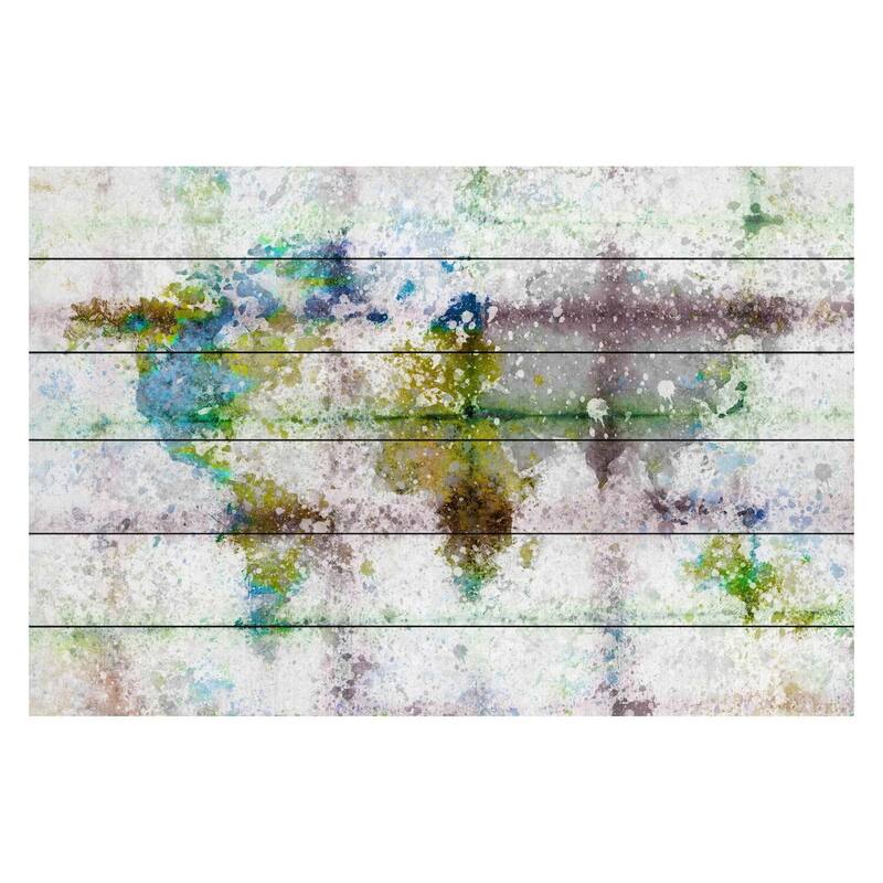 Rustic Ranch Map Canvas Wall Art - 60" Large Canvas Print, Modern Farmhouse Decor, Custom Wall Decor