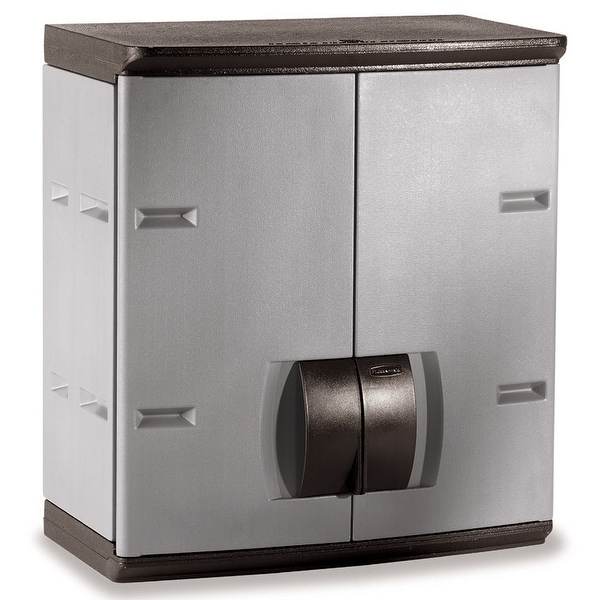 Rubbermaid 788800 2 Door Free Standing Garage Storage Mica