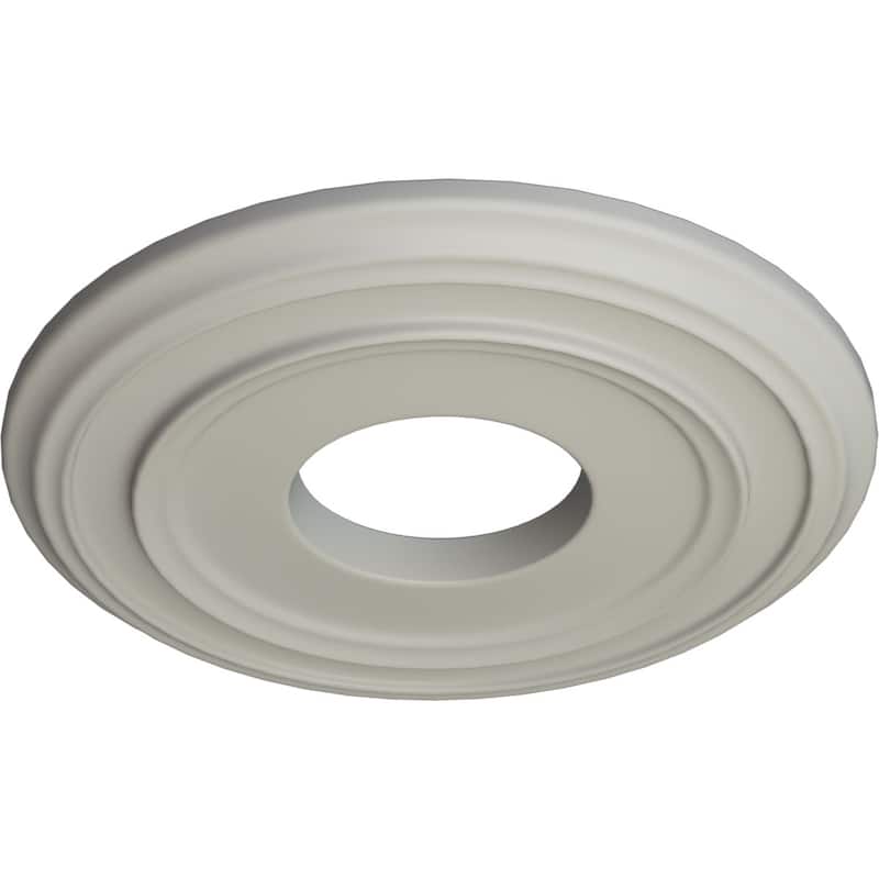 12 3/8"OD x 4"ID x 1 1/8"P Classic Ceiling Medallion